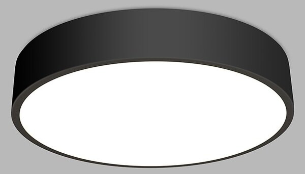 LED2 Přisazené stropní LED osvětlení MONO, 100W, 3000K/4000K, kulaté, černé 1271453