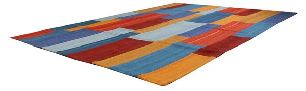 BĚHOUN, 80/150 cm, vícebarevná, červená Kayoom - Online Only koberce & rohožky, Online Only