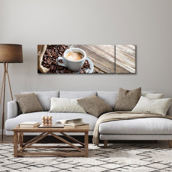 Obraz - Espresso (170x50 cm)