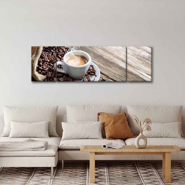Obraz - Espresso (170x50 cm)