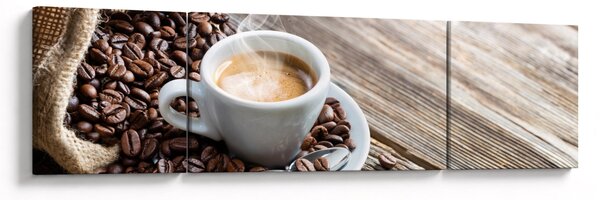 Obraz - Espresso (170x50 cm)