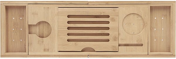 Mexen Bamboo police na vanu 70-105 cm, bambus přírodní - 701170-00