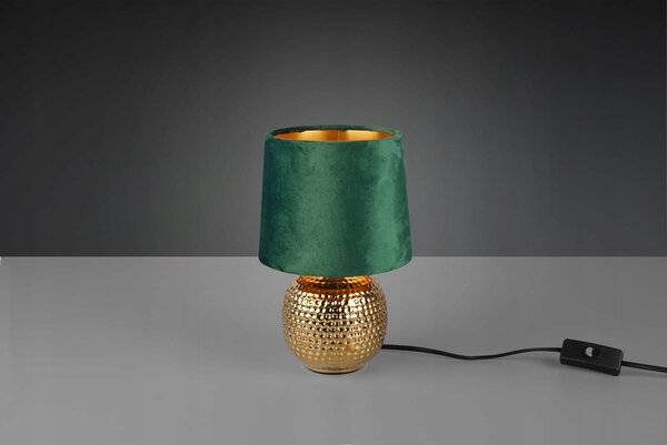 Stolní lampa Trio RL Sophia zelená, žlutá 40 W