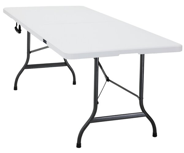 Deuba Skládací stůl bílý - 220 x 70 x 72 cm