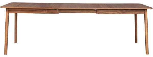 Ořechový rozkládací jídelní stůl ZUIVER GLIMPS 180/240 x 90 cm