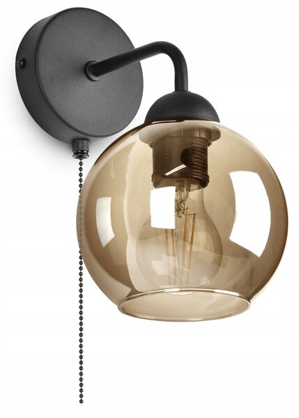 Nástěnné svítidlo Luxolar čiré, bílé, černé, stříbrné E27 60 W