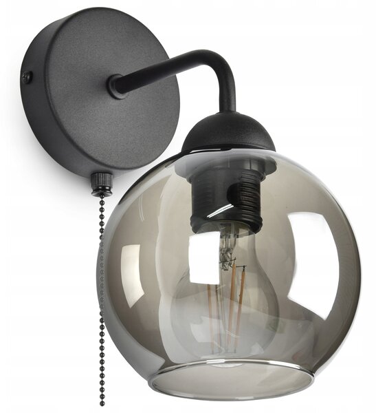 Nástěnné svítidlo Luxolar čiré, bílé, černé, stříbrné E27 60 W