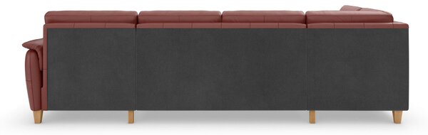 SEDACÍ SOUPRAVA, kůže, červenohnědá Sit & More - Sedací soupravy, Online Only