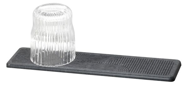 Šedá z křemeliny odkapávací podložka na nádobí 30x8 cm Damon – Wenko