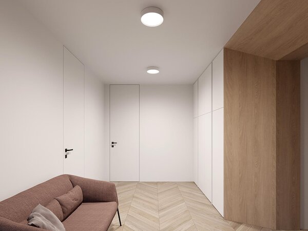 Led2 Stropní LED svítidlo MIRA, IP65 Barva: Bílá, Stmívání, řízení: ON/OFF (bez stmívání)