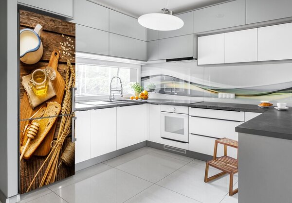 Nálepka na ledničku samolepící Snídaně FridgeStick-70x190-f-79169291