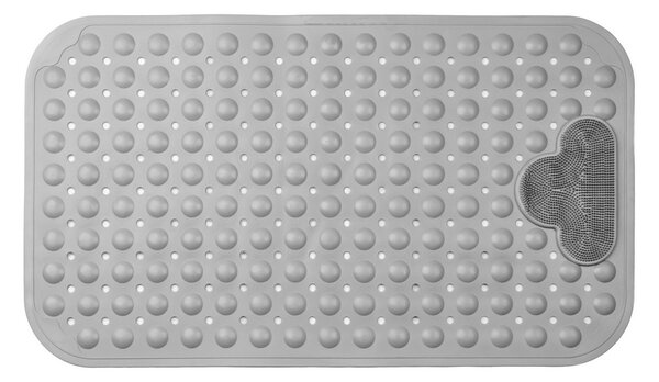 AWD Protiskluzová podložka s masážním mechanismem 70,5 x 41 cm, šedá 2019