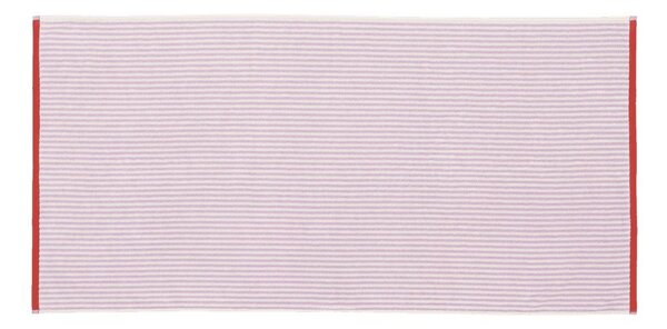 Froté bavlněná osuška v levandulové barvě/krémová 70x140 cm Gobo – noo.ma