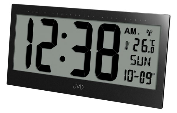 JVD Obrovské velké černé digitální hodiny JVD RB9380.1