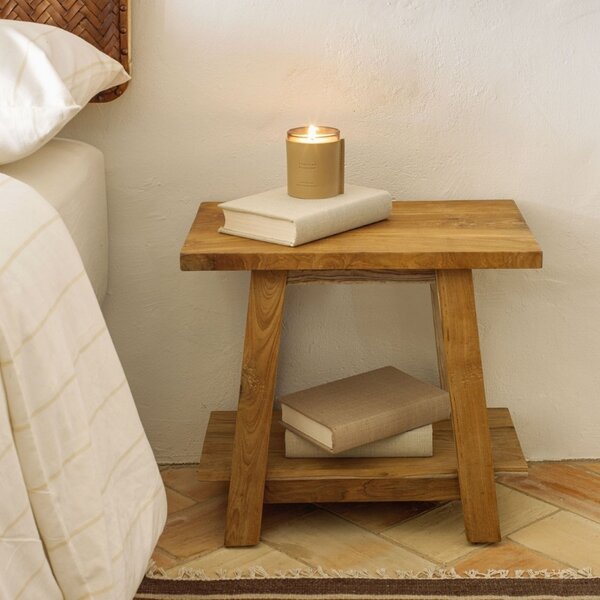 Kave Home Teaková stolička Safara 45 cm