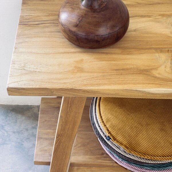 Kave Home Teaková lavice Safara 150 cm
