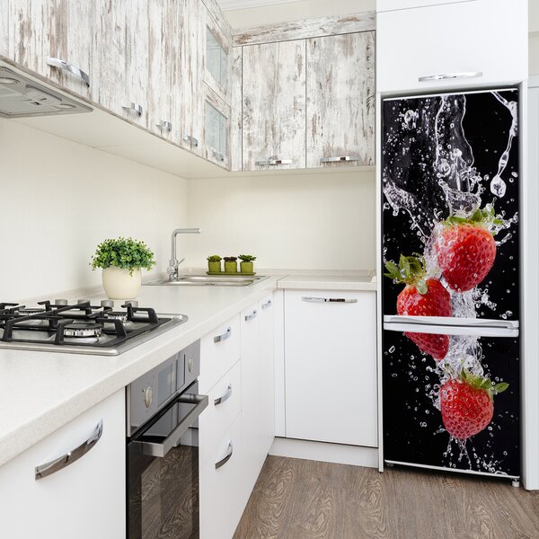 Nálepka na ledničku samolepící Jahody FridgeStick-70x190-f-79386488