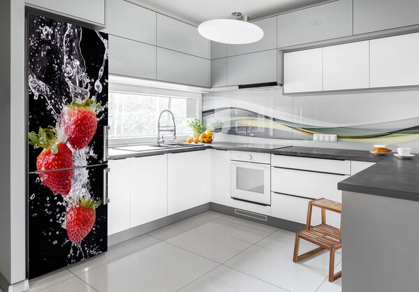 Nálepka na ledničku samolepící Jahody FridgeStick-70x190-f-79386488