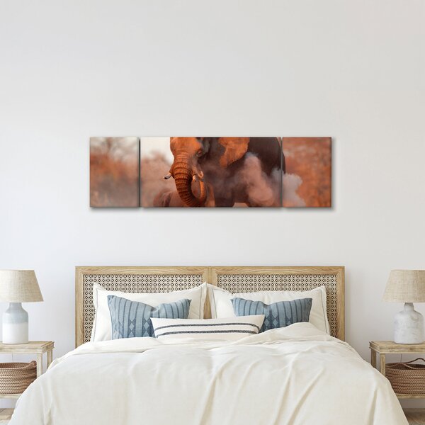 Obraz - Velký slon africký (170x50 cm)