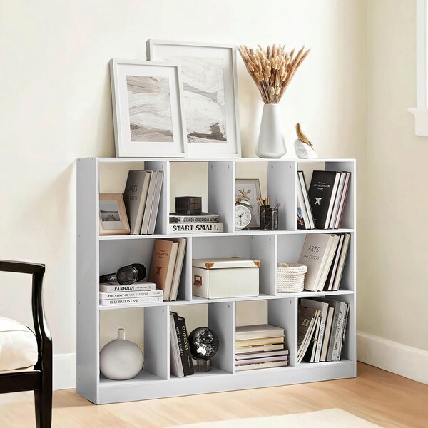 STOJACÍ REGÁL, bílá, 126/100/30 cm Boxxx - Online Only kancelářský nábytek, Online Only