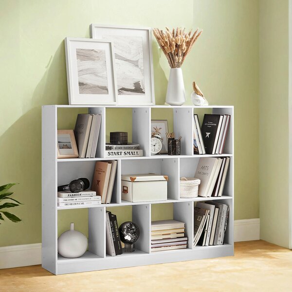 STOJACÍ REGÁL, bílá, 126/100/30 cm Boxxx - Online Only kancelářský nábytek, Online Only