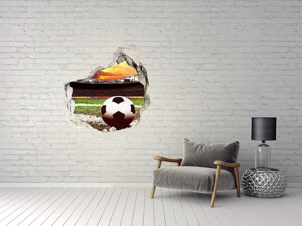Fototapeta díra na zeď 3D Fotbalový stadion při západu slunce nd-p-135101268