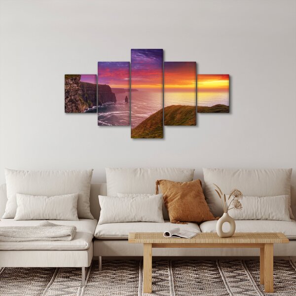 Obraz - Moherské útesy (125x70 cm)