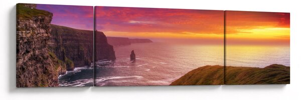 Obraz - Moherské útesy (170x50 cm)