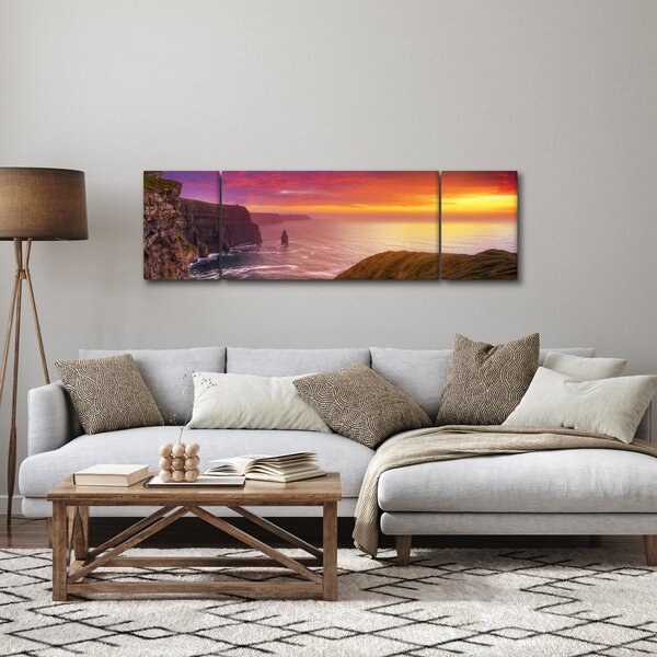 Obraz - Moherské útesy (170x50 cm)