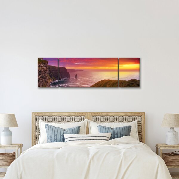 Obraz - Moherské útesy (170x50 cm)