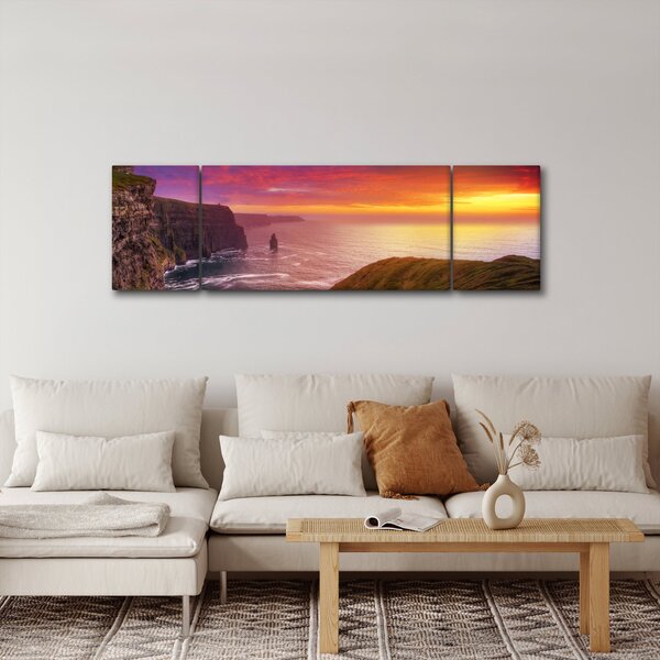 Obraz - Moherské útesy (170x50 cm)