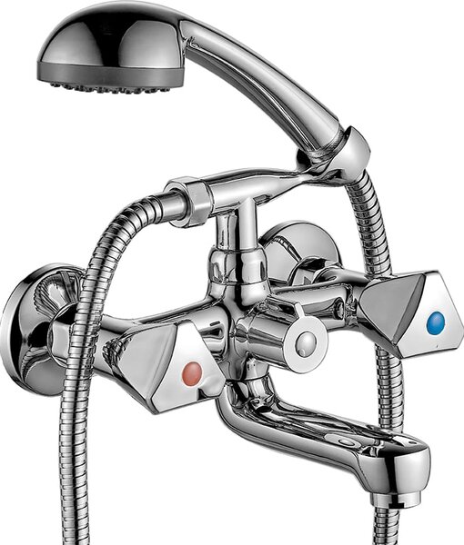 Kuchinox Norm vanová baterie na stěnu chrom BQN011D