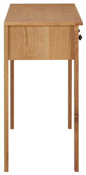 Toaletní stolek 110 x 40 x 75 cm masivní dubové dřevo 327437