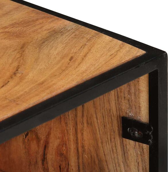 TV stolek 110 x 30 x 45 cm masivní akáciové dřevo 327448