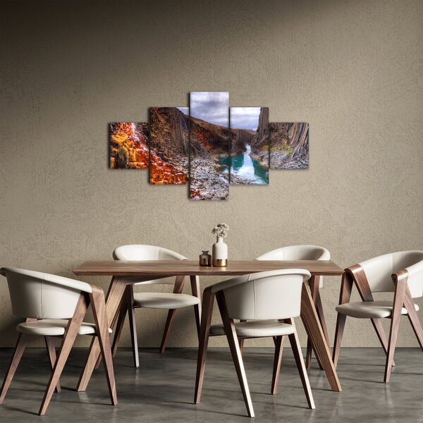 Obraz - kaňon Studlagil (125x70 cm)