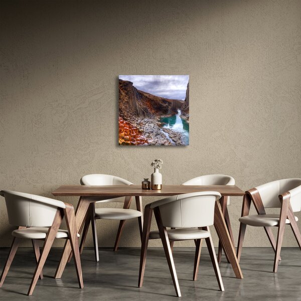 Obraz - kaňon Studlagil (30x30 cm)