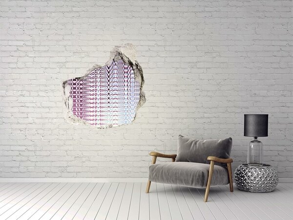 Díra 3D foto tapeta nálepka Fraktální grafika nd-p-105595377
