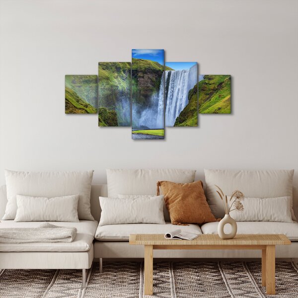 Obraz - Vodopád Seljalandsfoss (125x70 cm)