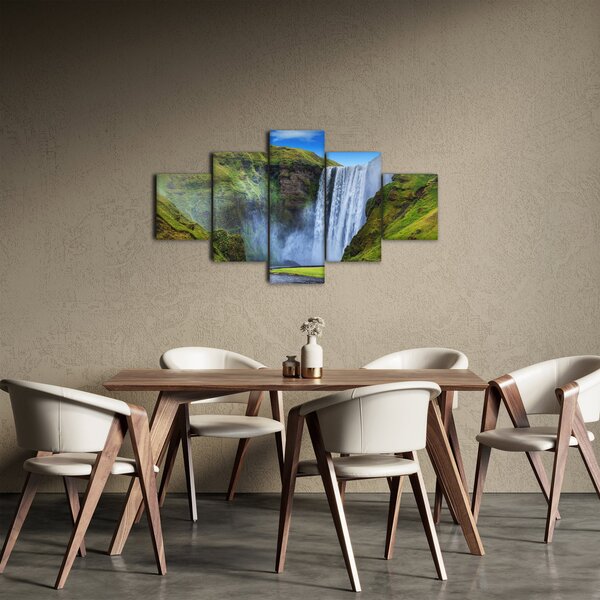 Obraz - Vodopád Seljalandsfoss (125x70 cm)