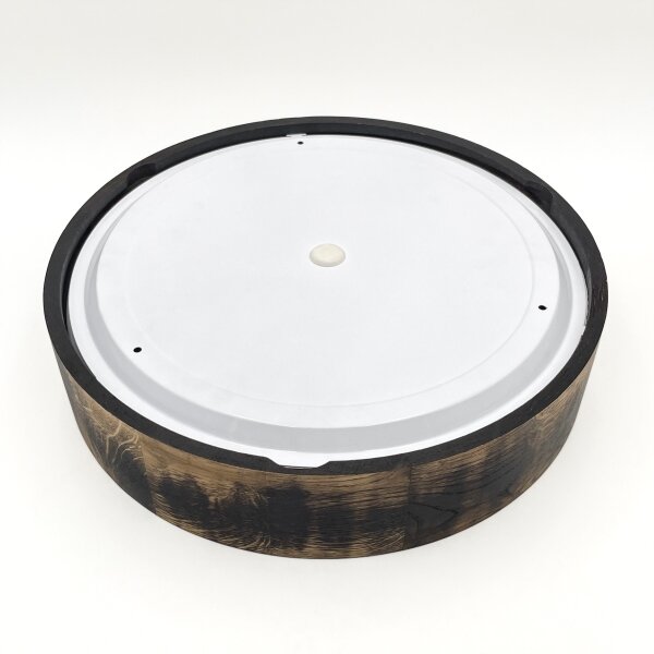 Koupelnové stropní svítidlo OAK SMOKY 3xE27/15W/230V IP54 pr. 37,5 cm dub/hnědá