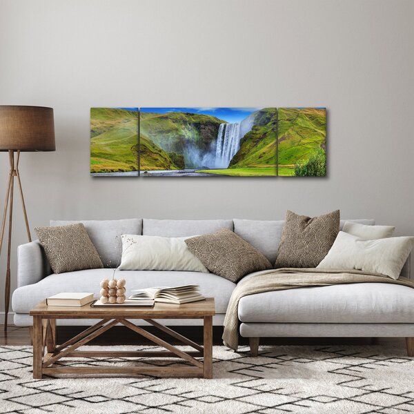 Obraz - Vodopád Seljalandsfoss (170x50 cm)