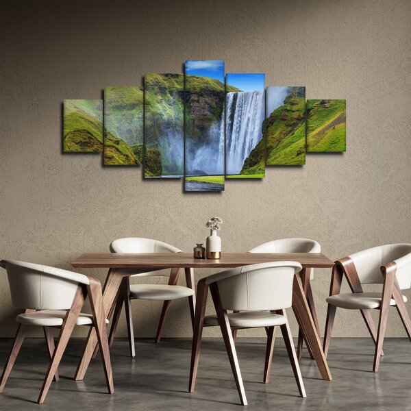 Obraz - Vodopád Seljalandsfoss (210x100 cm)