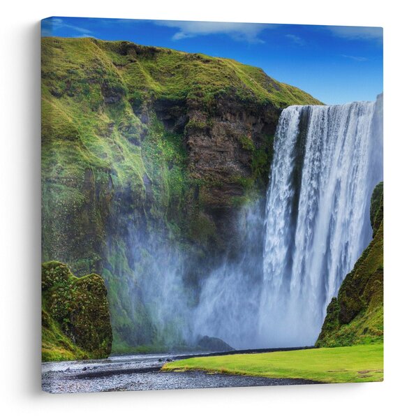 Obraz - Vodopád Seljalandsfoss (30x30 cm)