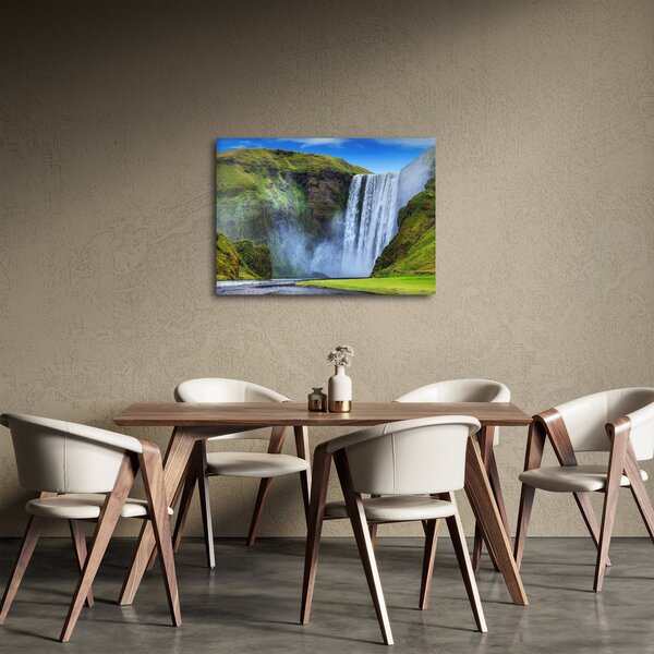Obraz - Vodopád Seljalandsfoss (70x50 cm)