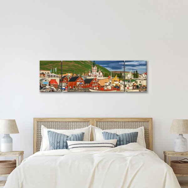Obraz - Húsavík (170x50 cm)