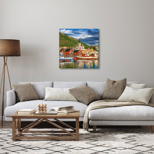 Obraz - Húsavík (30x30 cm)