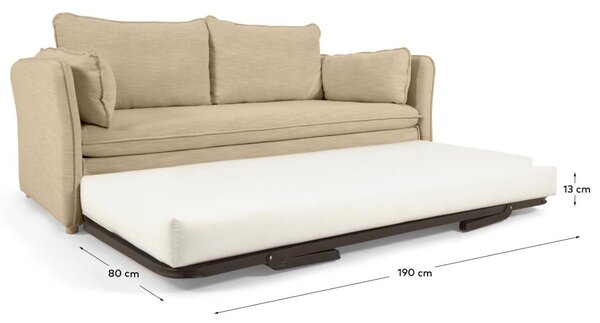 Kave Home Rozkládací pohovka Tanit 210 cm