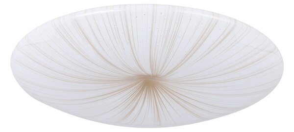 EGLO LED moderní stropní svítidlo NIEVES 1, 19,5W, teplá bílá, 41cm, kulaté, bílé, zlaté 900499