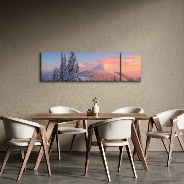 Obraz - Zimní krajina (170x50 cm)