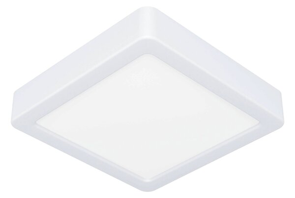EGLO LED stropní stmívatelné osvětlení FUEVA 5, 11W, teplá bílá, 16x16cm, hranaté, bílé 900589
